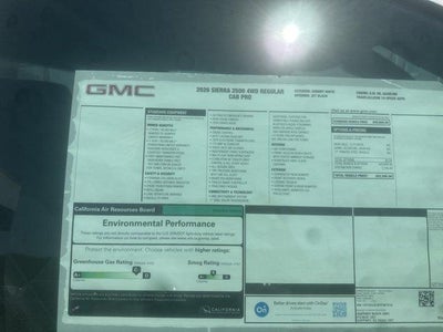 2026 GMC Sierra 2500 HD Pro