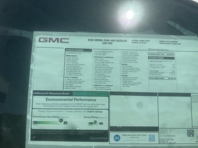 2026 GMC Sierra 2500 HD Pro