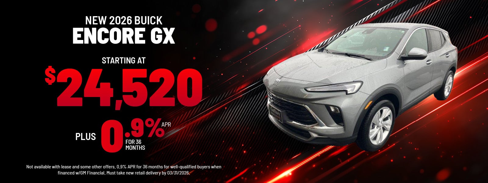 New 2026 Buick Encore GX