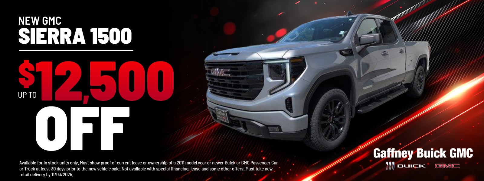 New GMC Sierra 1500 up to $13750 OFF