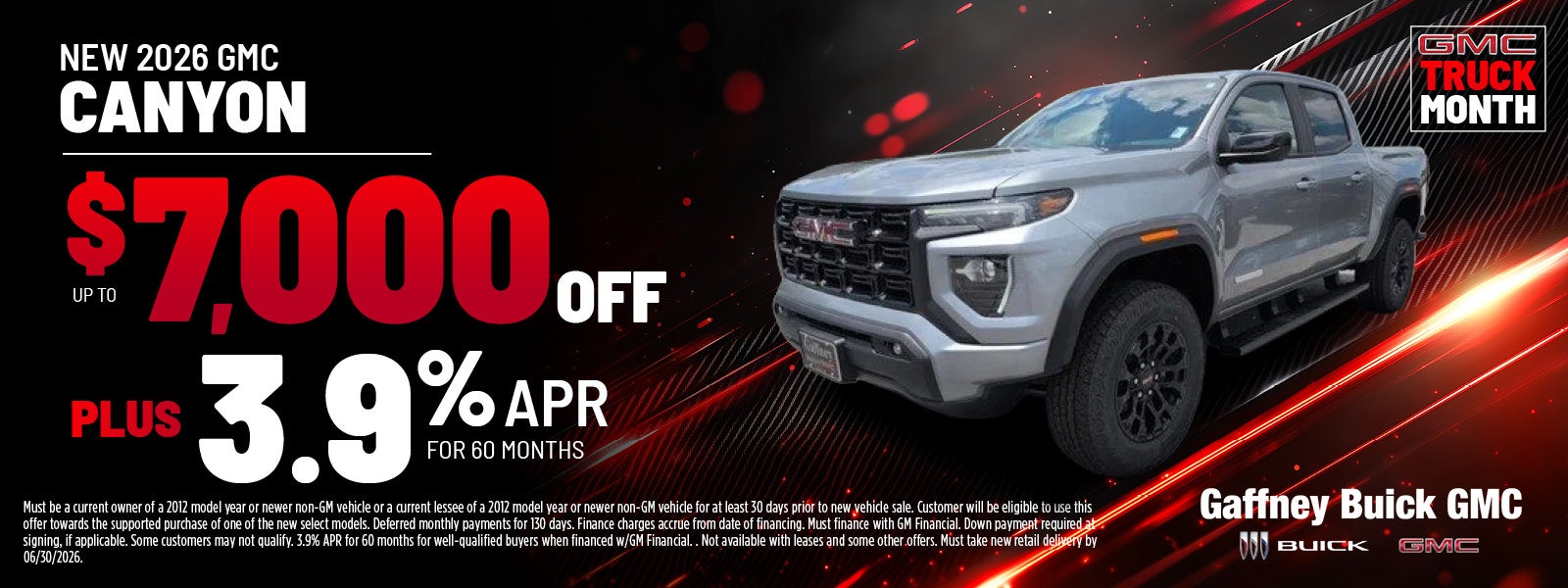 2026 GMC Canyon